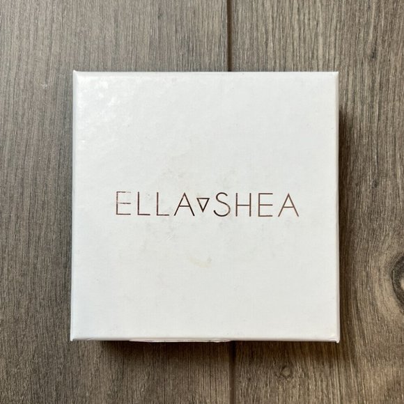 Ella Shea Element Earth Malachite Necklace Gold - New. - Picture 2 of 2